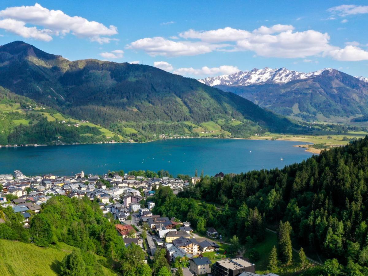 Der Sonnberg Alpinlodges - Apartments Mit Seeblick, Privater Sauna Und Self Check-In زيل أم سي المظهر الخارجي الصورة