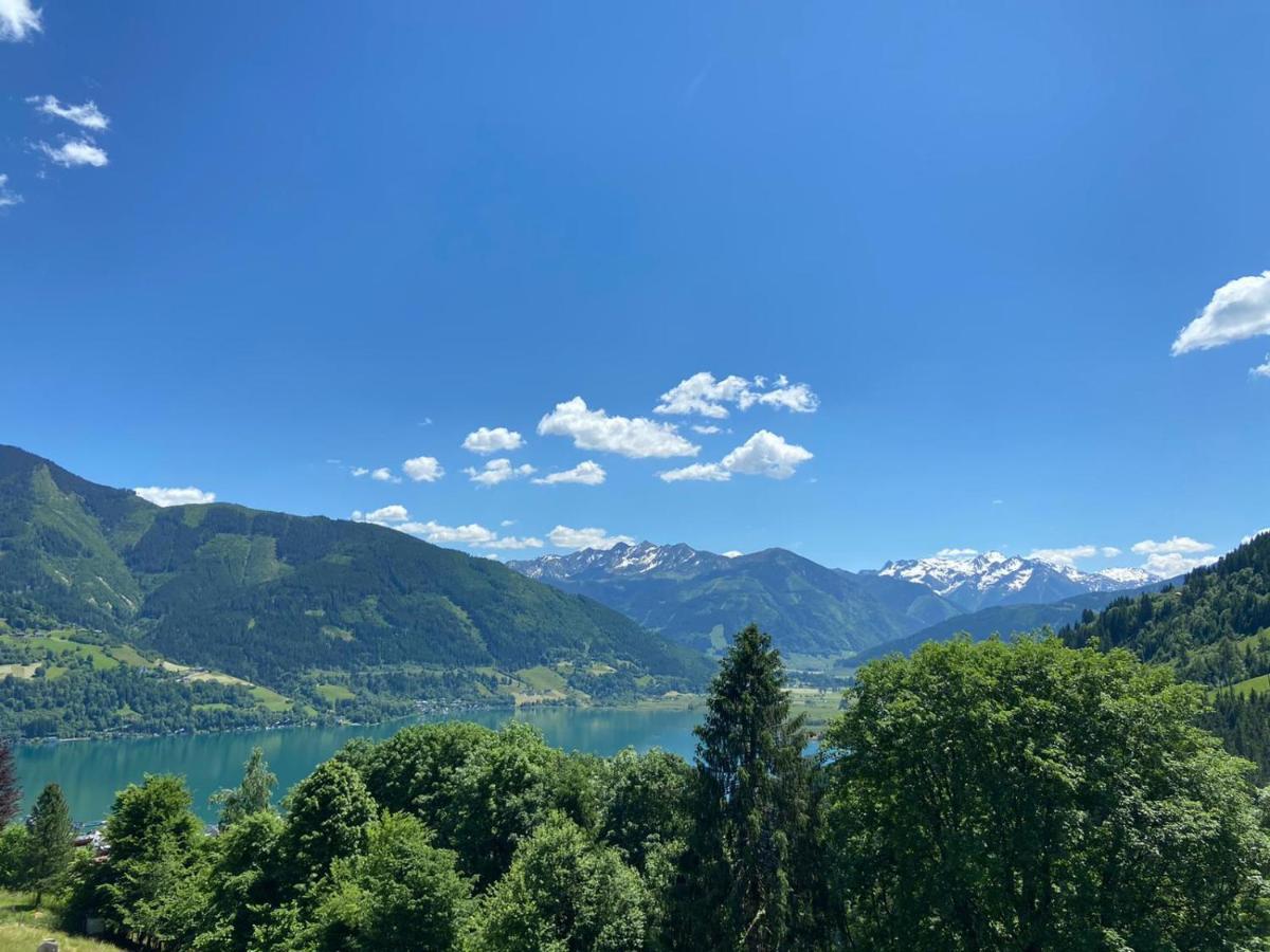 Der Sonnberg Alpinlodges - Apartments Mit Seeblick, Privater Sauna Und Self Check-In زيل أم سي المظهر الخارجي الصورة